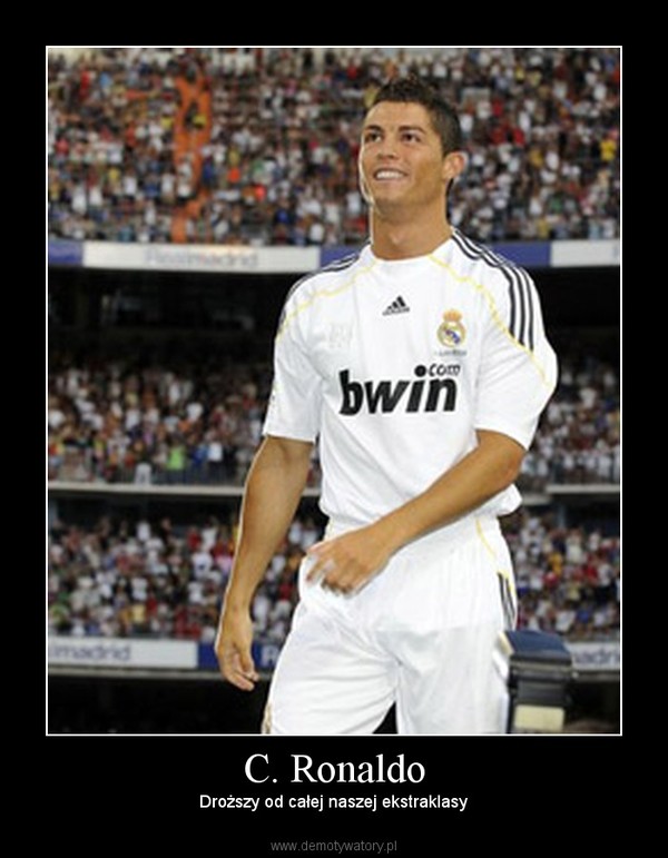 C. Ronaldo – Droższy od całej naszej ekstraklasy 
