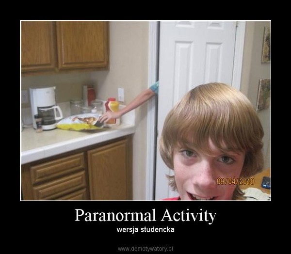 Paranormal Activity –  wersja studencka  