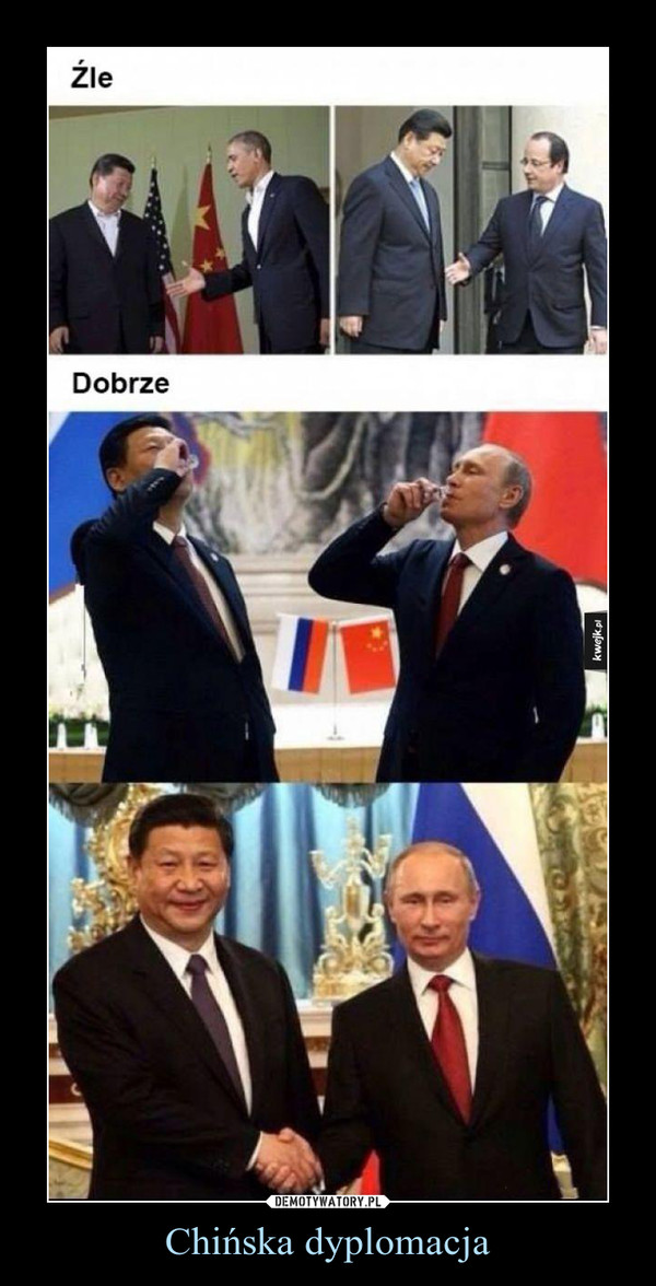 Chińska dyplomacja –  