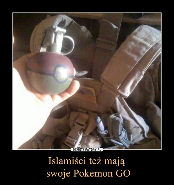 Islamiści też mają swoje Pokemon GO –  