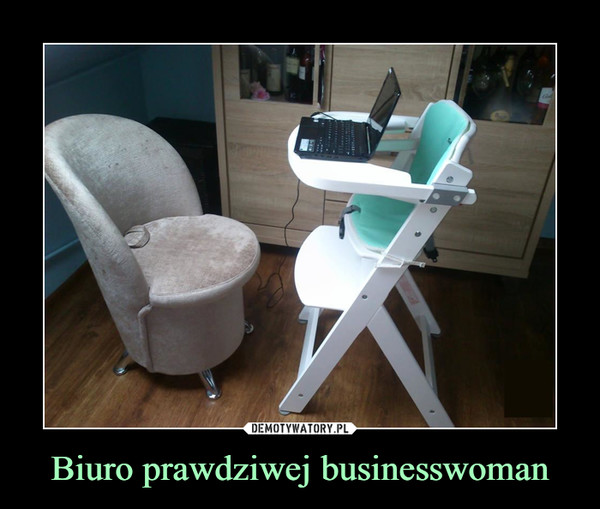 Biuro prawdziwej businesswoman –  