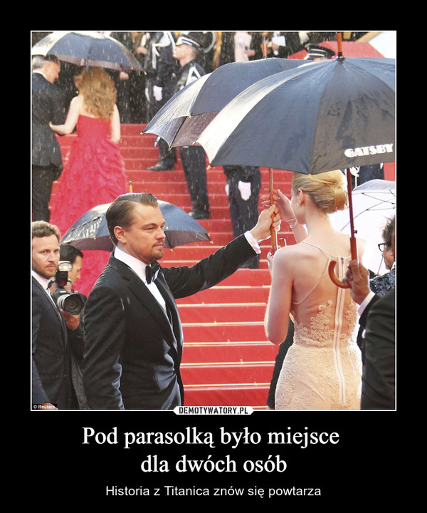 Pod parasolką było miejsce 
dla dwóch osób
