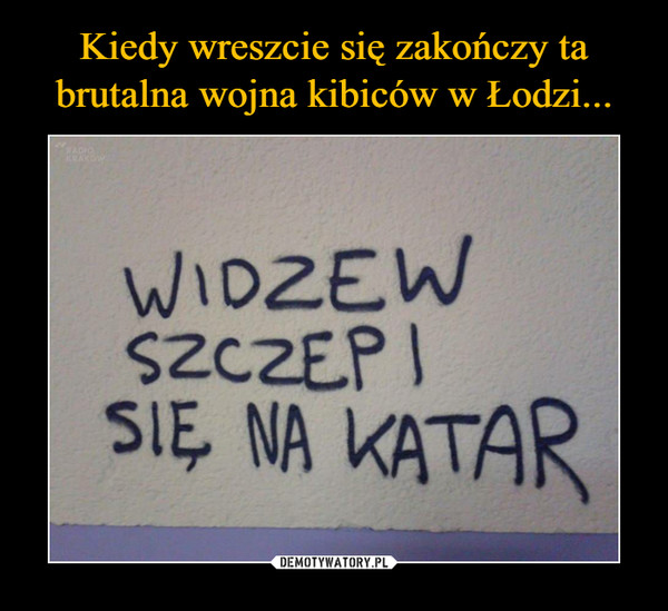 Kiedy wreszcie się zakończy ta brutalna wojna kibiców w Łodzi...