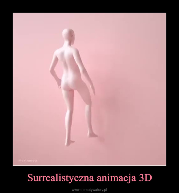 Surrealistyczna animacja 3D –  