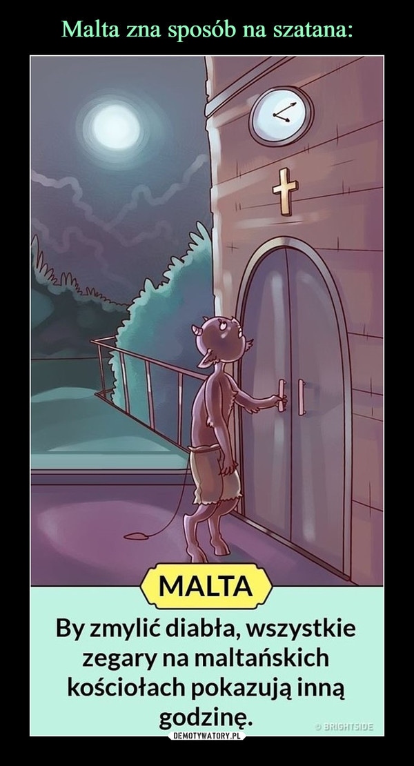 Malta zna sposób na szatana:
