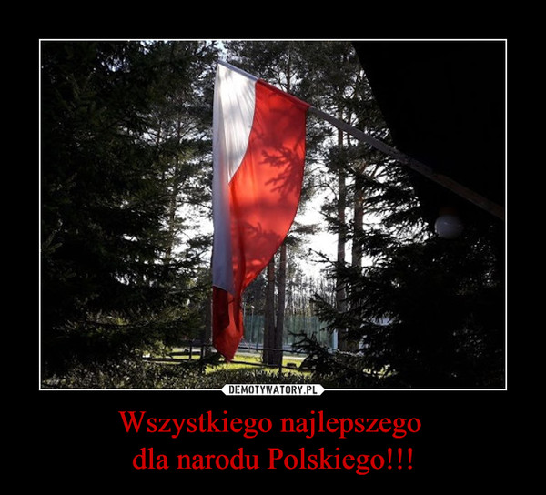 Wszystkiego najlepszego 
dla narodu Polskiego!!!