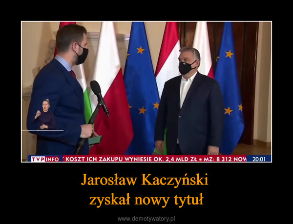 Jarosław Kaczyński zyskał nowy tytuł –  