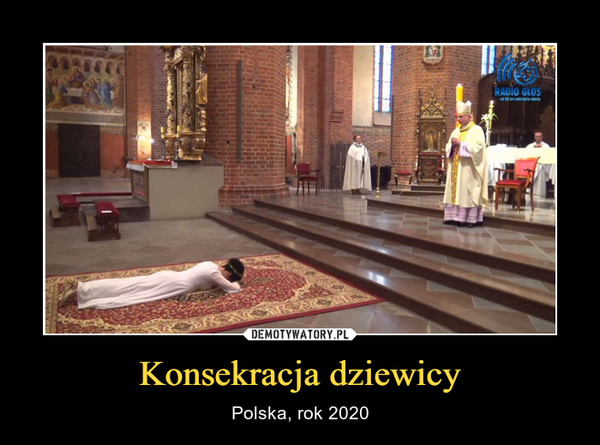 Konsekracja dziewicy – Polska, rok 2020 