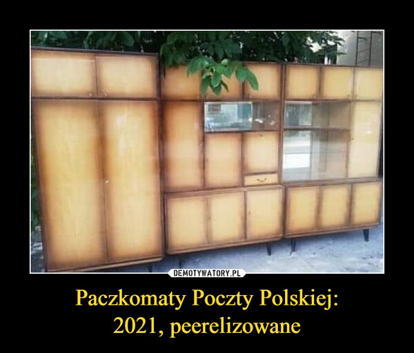 Paczkomaty Poczty Polskiej:
2021, peerelizowane