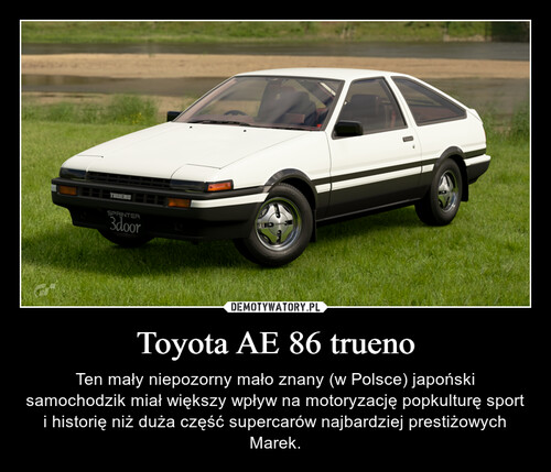 Toyota AE 86 trueno