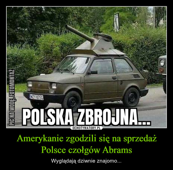 Amerykanie zgodzili się na sprzedaż Polsce czołgów Abrams – Wyglądają dziwnie znajomo... 