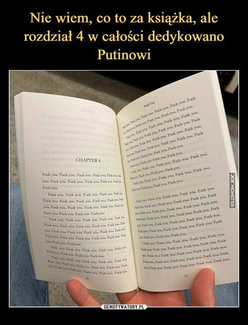 Nie wiem, co to za książka, ale rozdział 4 w całości dedykowano Putinowi