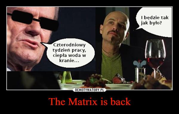 The Matrix is back –  