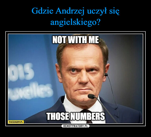 Gdzie Andrzej uczył się angielskiego?