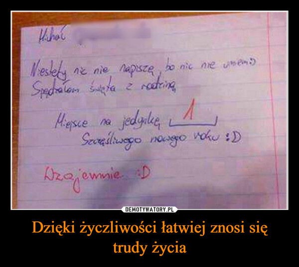 Dzięki życzliwości łatwiej znosi się trudy życia –  nic nie napiszę, bo nic nie umemi).Spectration sata 2 racingMiejsce na jedynke LSzaśliwego nowegoADzajemnie :Dvoku :)