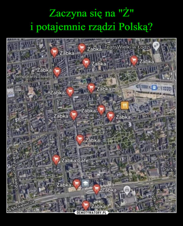Zaczyna się na "Ż"
i potajemnie rządzi Polską?