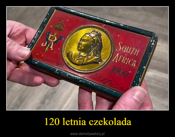 120 letnia czekolada –  SQUTHAFRICA1900