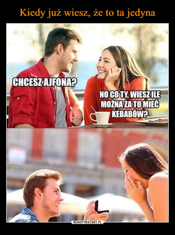  –  CHCESZ AJFONA?NO COTY, WIESZ ILEMOŻNA ZA TO MIEĆKEBABÓW?