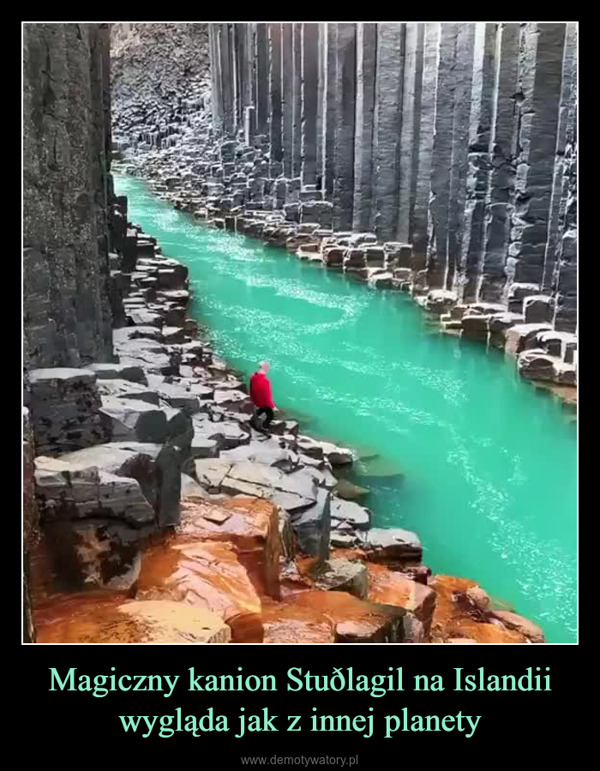 Magiczny kanion Stuðlagil na Islandii wygląda jak z innej planety –  ねんニャンお願いしますにやさん纪由屋-自剪